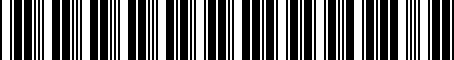 Barcode for 0004708893