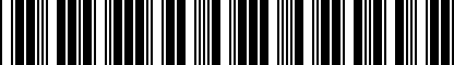 Barcode for 01M323255