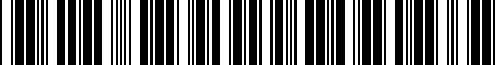 Barcode for 034198025C