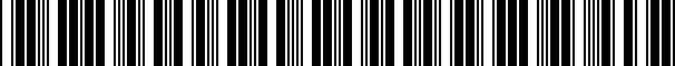 Barcode for 03H906026AA3CN