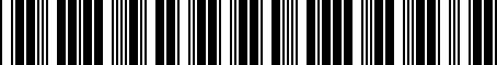 Barcode for 03L115433C