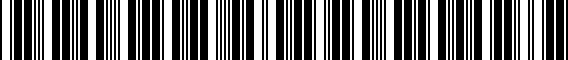 Barcode for 06453SV1505RM