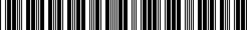 Barcode for 06535T7A305