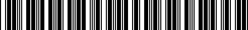 Barcode for 06538S5AH01