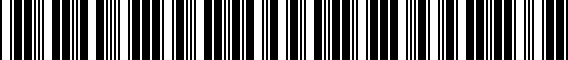 Barcode for 06780S9VA31ZC