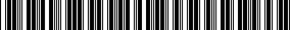 Barcode for 06788S6MA80ZA