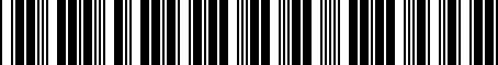 Barcode for 0K08333031