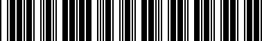 Barcode for 10310747