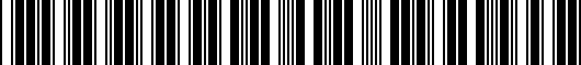 Barcode for 11A853630AWA