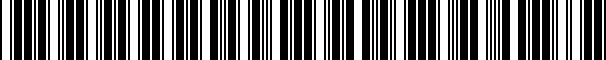 Barcode for 11B858416ACFJM