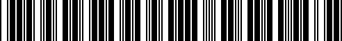 Barcode for 1472243006S