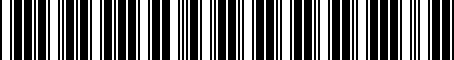 Barcode for 1BP31AAAAC