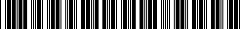Barcode for 31106863740