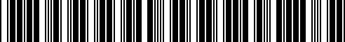 Barcode for 31116777943