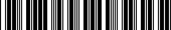Barcode for 4384674