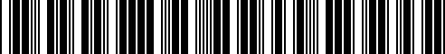 Barcode for 44733TM8G11