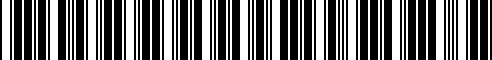 Barcode for 51112208723