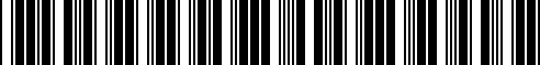 Barcode for 51112361335