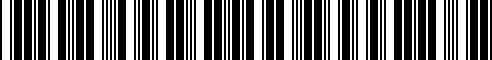 Barcode for 53200S3MA03