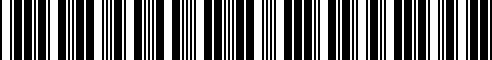 Barcode for 53560TGHA01
