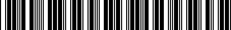 Barcode for 6GA801R3AH