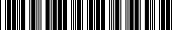 Barcode for 9438315